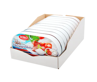 Produktabbildung 2 - Heringsfilets in Tomatensauce 200g