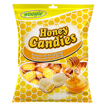 Produktabbildung 1 - Honey Candies - Bonbons mit Honigfüllung 150g