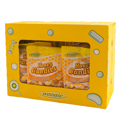 Produktabbildung 2 - Honey Candies - Bonbons mit Honigf&uuml;llung 150g