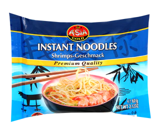 Produktabbildung - Instant Nudeln Shrimps 60g