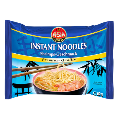 Produktabbildung 1 - Instant Nudeln Shrimps 60g