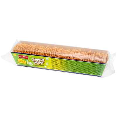 Produktabbildung 1 - Käsewaffeln Zwiebel 100g