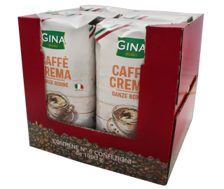 Produktabbildung 2 - Kaffee Crema ganze Bohnen 1kg