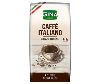 Produktabbildung 1 - Kaffee Italiano ganze Bohnen 1kg