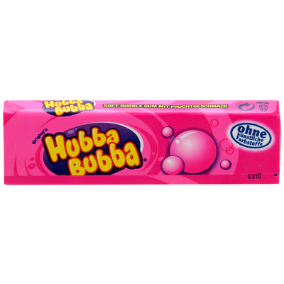 Hubba Bubba Fancy Fruit Kaugummi Einzelpack 5 pcs