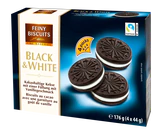 Produktabbildung - Kekse Black & White 176g