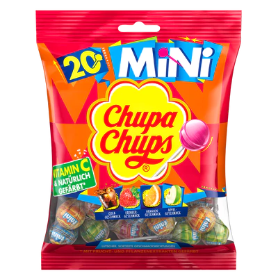 Produktabbildung 1 - Lollipops Mini mit Vitamin C 20er 120g
