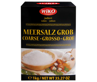 Produktabbildung - Meersalz jodiert grob 1kg