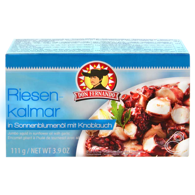 Produktabbildung 2 - Miesmuschel und Riesenkalmar 100x111g Display