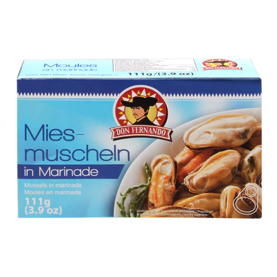 Produktabbildung 4 - Miesmuschel und Riesenkalmar 100x111g Display