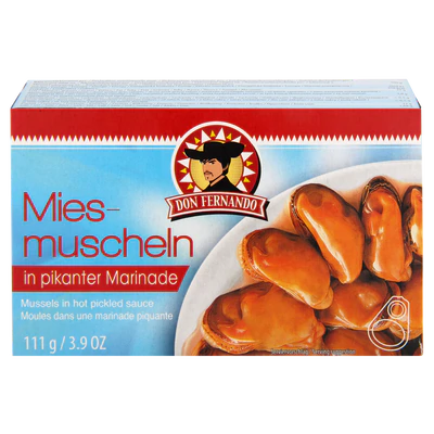 Produktabbildung 5 - Miesmuschel und Riesenkalmar 100x111g Display