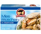 Produktabbildung - Miesmuscheln in Marinade 111g