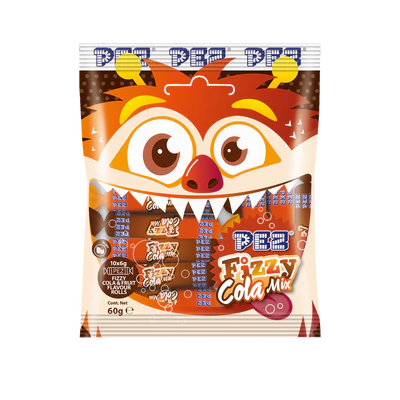 Produktabbildung 1 - Monster Fizzy Cola Mix Brausebonbon 10x6g