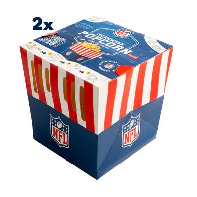 Produktabbildung 2 - NFL Popcorn Micro salzig 180g (2x90g)