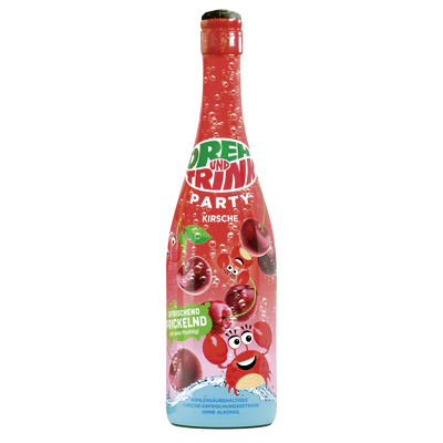 Produktabbildung 1 - Party Kinderdrink Kirsche alkoholfrei 0,75l