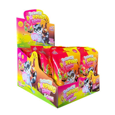 Produktabbildung 1 - Popping Candy & Gum 32g (4x8g)