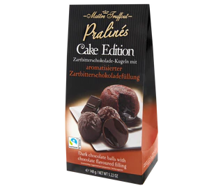 Produktabbildung - Pralinen Cake Edition - Zartbitterschokolade 148g
