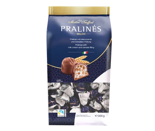 Produktabbildung - Pralinen Milchschokolade Milchcreme & Cerealien 300g