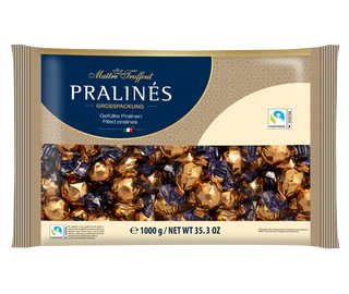 Produktabbildung - Pralinen Milchschokolade mit Cappuccinocremefüllung 1kg
