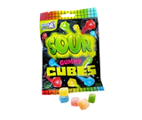 Produktabbildung - Sour Gummy Cubes Fruchtgummi 15x100g Thekendisplay