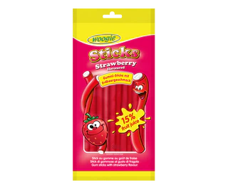 Produktabbildung - Strawberry Sticks mit Füllung 80g