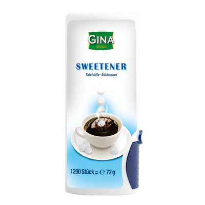 Produktabbildung 1 - S&uuml;&szlig;ungsmittel im Spender 1200 Stk. 72g