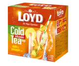Produktabbildung - Tee Cold infusion Apfel & Ananas Pyramiden-Beutel 12x2,5g