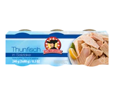 Produktabbildung 1 - Thunfisch natur in Salzlake 240g (3x80g)