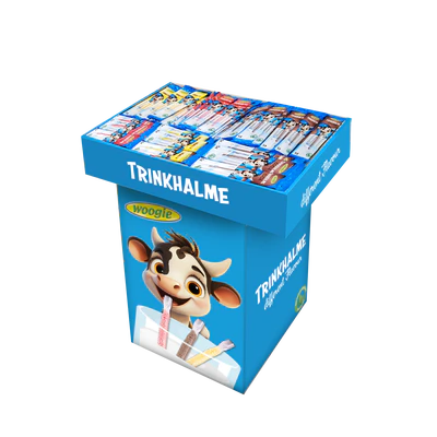 Produktabbildung 1 - Trinkhalme 192x30g Display