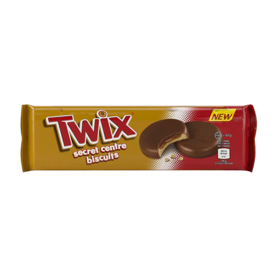 Produktabbildung 1 - Twix Secret Centre Biscuits 132g
