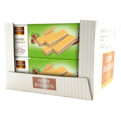 Produktabbildung 2 - Waffeln mit Haselnusscremefüllung 250g