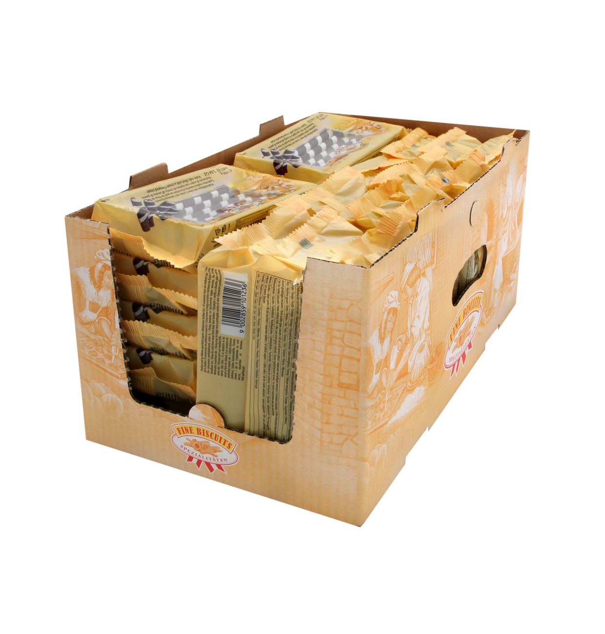 Gunz - Waffelröllchen Zebra 160g