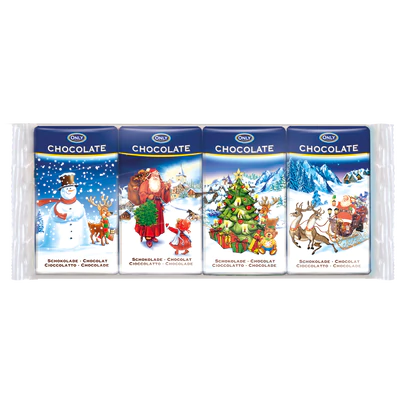 Produktabbildung 1 - Weihnachten Milchschokolade 4x15g