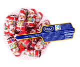Produktabbildung - Weihnachtsmänner Milchschokolade mit Milchcremefüllung 85g