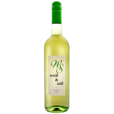 Produktabbildung 1 - Wei&szlig;wein Wei&szlig; & S&uuml;&szlig; Wein aus der EU 10% vol. 0,75l