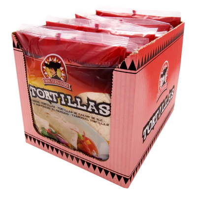 Produktabbildung 2 - Weizenmehl Tortillas 320g (8x20cm)