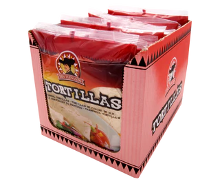 Produktabbildung 2 - Weizenmehl Tortillas 320g (8x20cm)