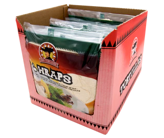 Produktabbildung 2 - Wraps Weizenmehl Tortillas 370g (6x25cm)