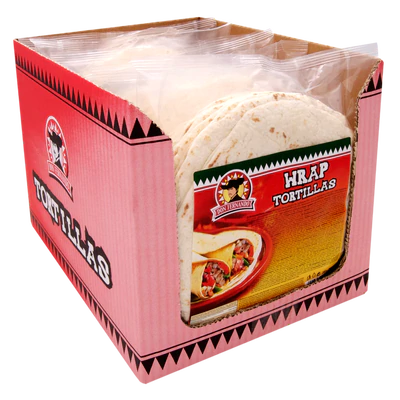 Produktabbildung 2 - Wraps Weizenmehl Tortillas 770g (18x20cm)