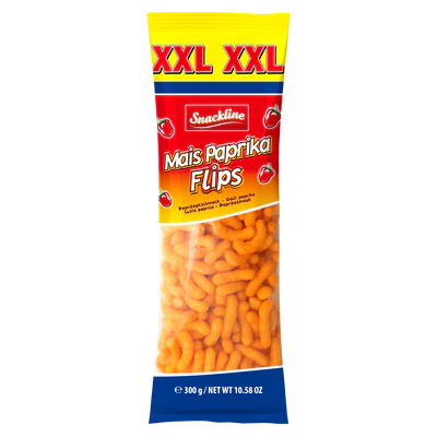 Produktabbildung 1 - XXL Mais Flips Paprika 300g