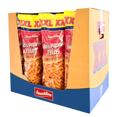 Produktabbildung 2 - XXL Mais Flips Paprika 300g