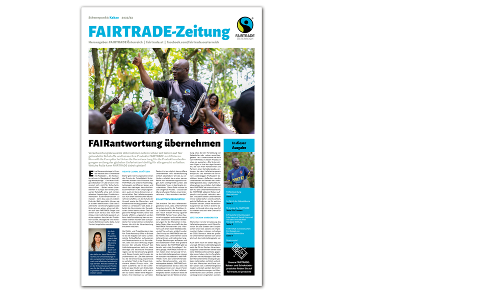 Газета Fairtrade 2022