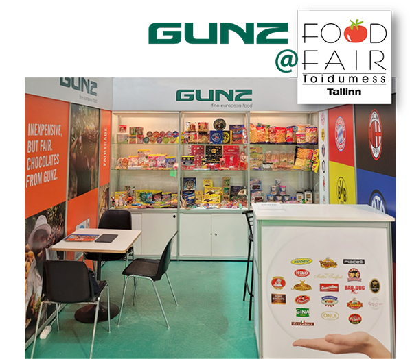 Gunz-Messekoje auf der Tallinn Food Estland