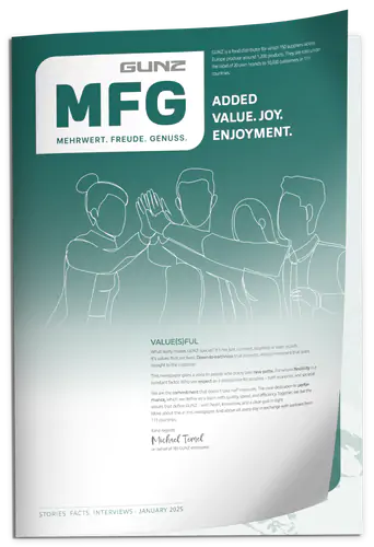 Newspaper Annual report with title MFG