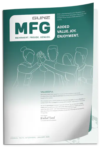 Newspaper Annual report with title MFG