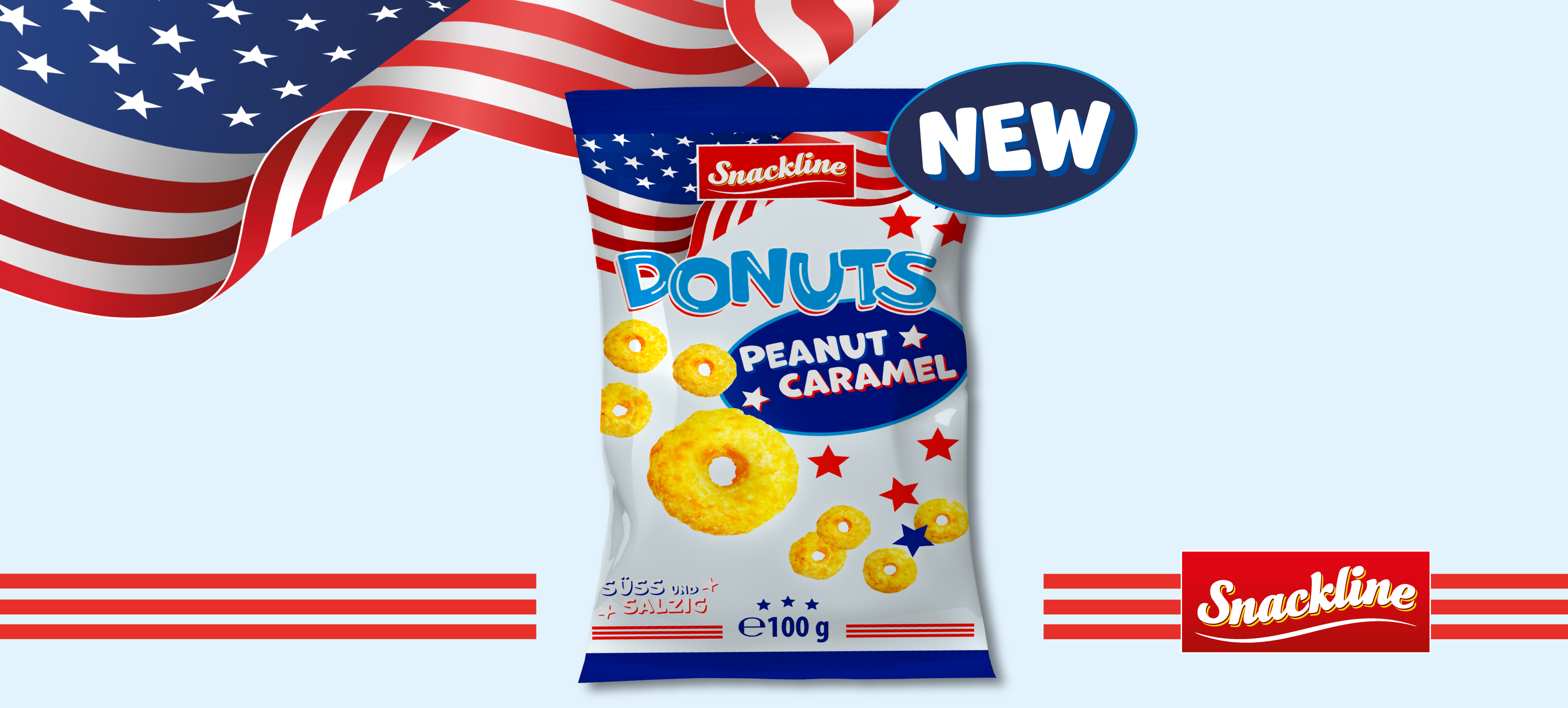 New in the range: Donut rings from Snackline