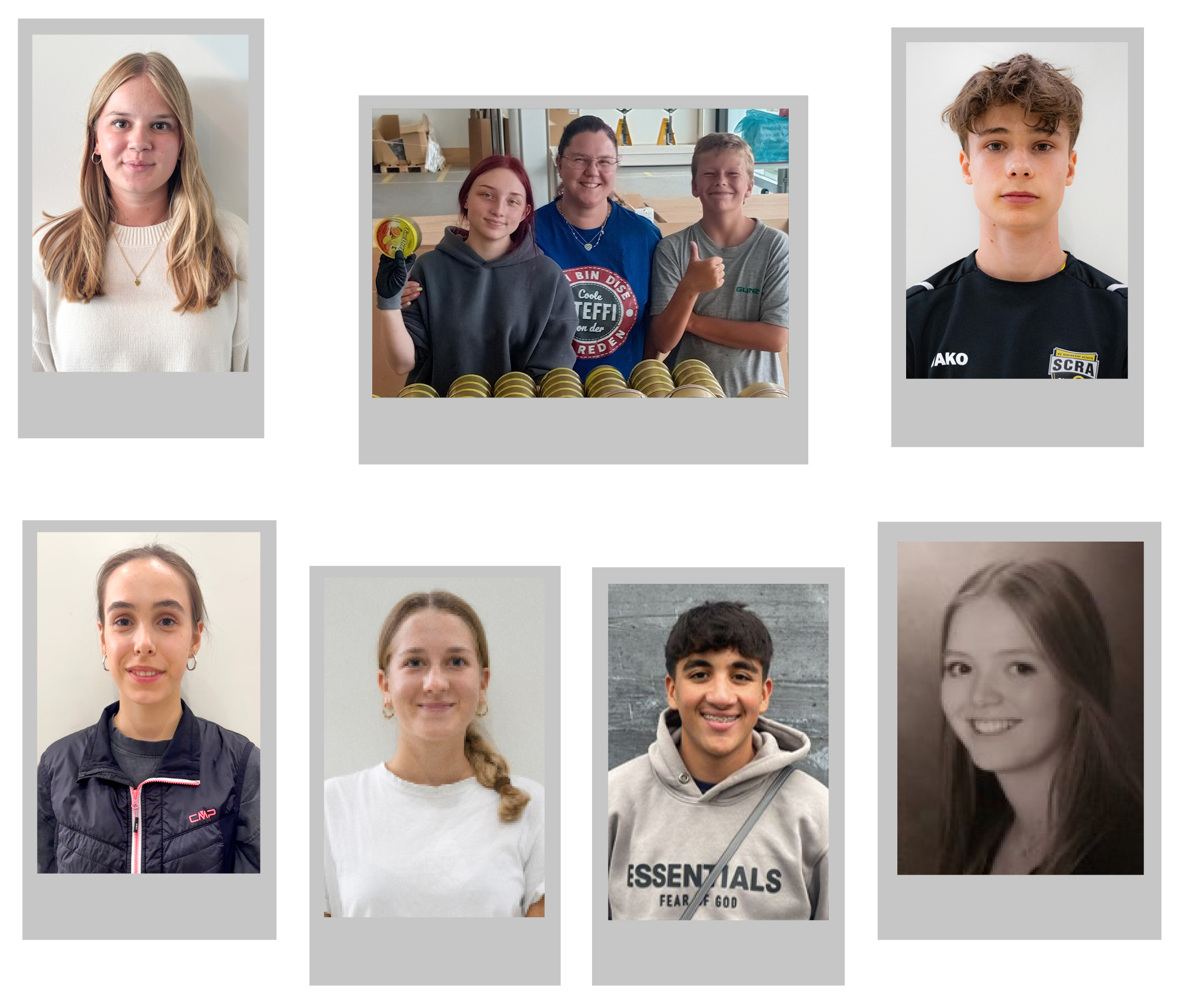 All summer interns 2025 in individual portraits