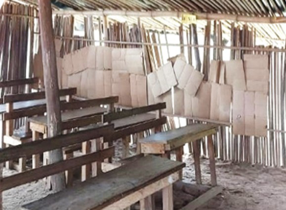 Zweites Bild des alten Schulgeb&auml;udes in Heredougou