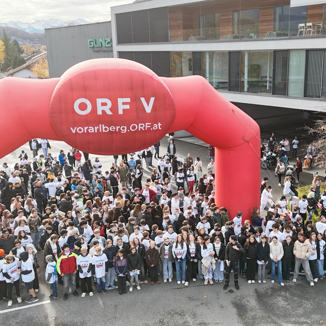 Joint finish at Gunz headquarters