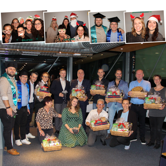 Gunz team celebrates Christmas and honors long-serving employees